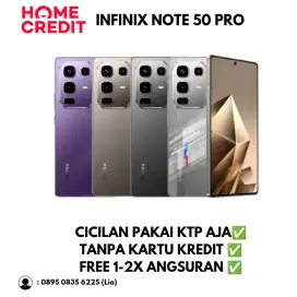 segampang itu cicilan Infinix note 50 pro pakai homecredit