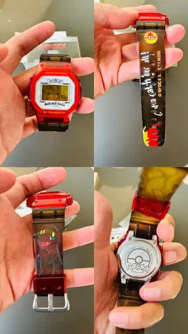 Jam tangan original gshock x pokemon (custom)