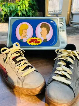Sepatu puma x beavis and butt-head (original)
