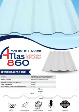 Atap double layer