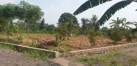 Tanah kavling 1600m2 dengan sertifikat SHM