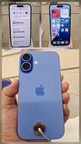 Promo Gratis 2x Cicilan iPhone 16 Basic 128GB