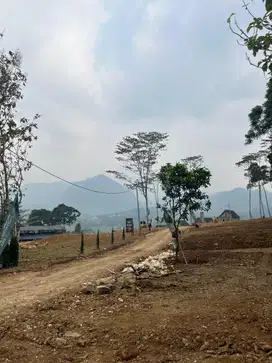 Dijual Tanah Kavling Villa Sejuk & View Gunung SHM Puncak 2 Bogor