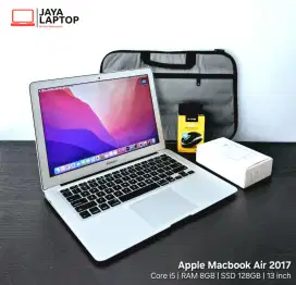 Macbook Air 2017 13 inch Core i5 RAM 8GB SSD 128GB Laptop Second Bekas