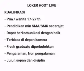HOST LIVE STREAMING