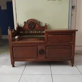 Meja Kayu Jati Premium JADUL Meja Telepon