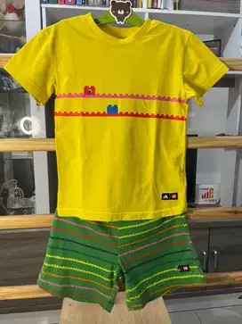 Baju anak 1 set ADIDAS LEGO ori preloved