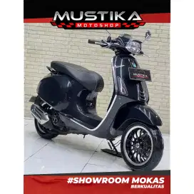 TERMURAH‼️ VESPA SPRINT 150 ABS 2022 HITAM GLOSSY MULUS NOPOL W SDA