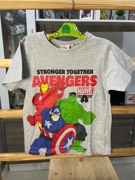 Kaos anak MARVEL AVANGERS preloved