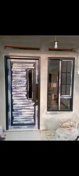 Pembuatan kusen aluminium dan lain lain