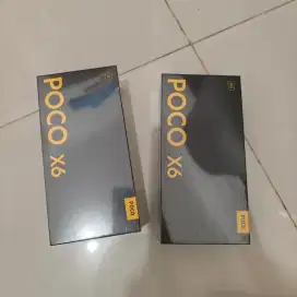 POCO X6 5G 12/256 GARANSI RESMI XIAOMI 15 BULAN NO REPACK