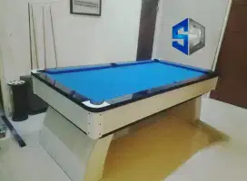 Billiard biliar bilyar table elegant dan modern full set perlengkapan