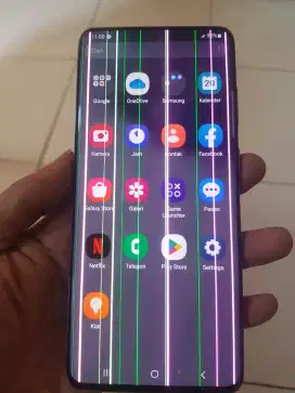 Jual lcd samsung S20+ original minus garis saja semua sentuhan normal