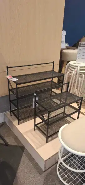 RAK SEPATU BESI LIPAT