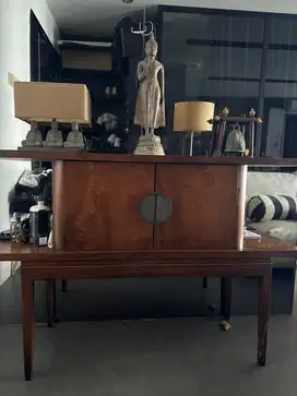 Meja antik jati
