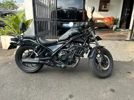 WTS HONDA REBEL BLACK 500 CC!