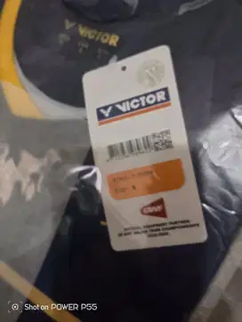 Baju atlet bulu tangkis asli luar negri