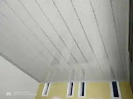 Gypsum Plafon partisi Lis moulding rangka atap PVC