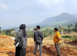 Jual kavling SHM view gunung hanjawong di jalur 2 bogor