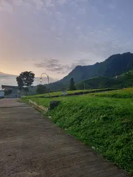 Tanah kavling Villa view gunung dan berkabut di Bogor