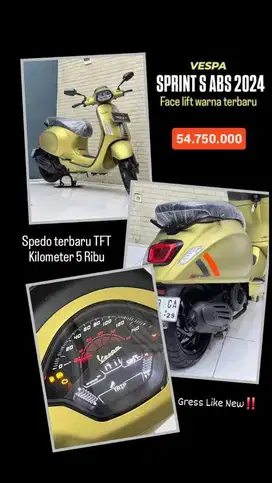 Model Terbaru‼️ Sprint S 150 Iget ABS Facelift 2024 - Zaky Mustika