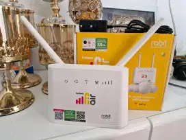Wifi portable akses 24jam Indosat Hifi Air Rabbit normal mulus 100%