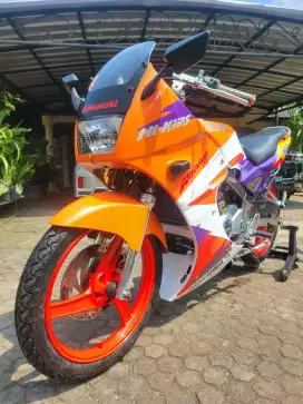 Kawasaki Ninja R Convert SSR 2014 Orange Good Condition Surat Lengkap
