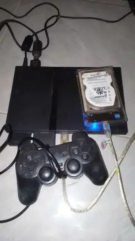 PS2 slim hardis 250gb nego