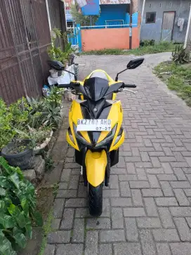 Aerox 155cc thn 2017 pajak hidup mesin sehat