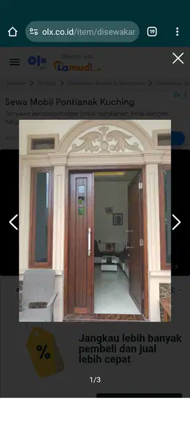 Dikontrakkan/disewakan Rumah cantik siap Huni, info No WA:085342701499