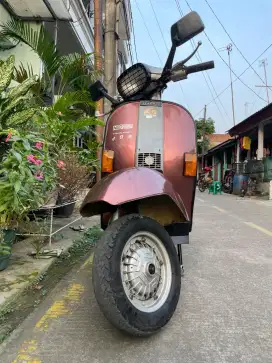 vespa exclusive 2, mesin vespa px 1980