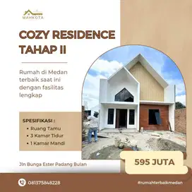 LAST UNIT COZY RESIDENCE JLN BUNGA ESTER 6x18
