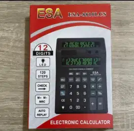Kalkulator besar 2 layar+led