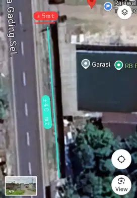Disewakan tanah strategis untuk usaha