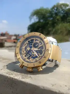 Jam tangan pria BVLGARI Original