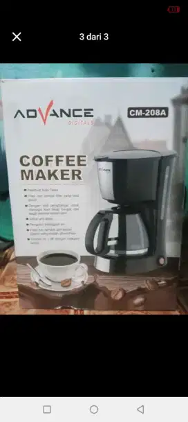 Advance coffe maker