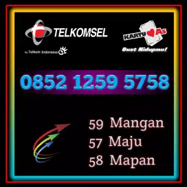 Nomor Cantik Exsclusive Telkomsel Spesial Varian Angka Super Hoki 5758