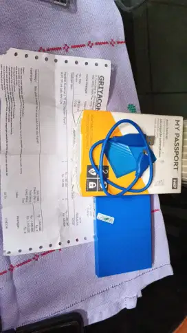 Harddisk WD My Passport Blue 2 TB, Ori, Fitur Keamanan Josss
