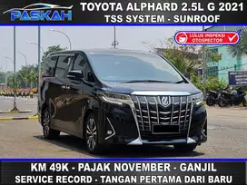 TOYOTA ALPHARD 2.5 G ATPM TSS SYSTEM 2021