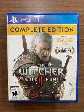 Game PS 4 The Witcher III