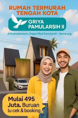 Rumah pamularsih kumudasmoro mintojiwo manyaran dekat Sampokong