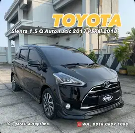 Toyota Sienta Q Automatic 2017 Pakai 2018