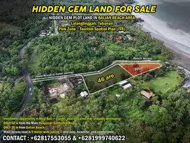 Tanah HIDDEN GEM di Kawasan Pantai Balian Beach Lalanglinggah Tabanan