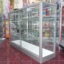 Di Jual Etalase Panjang 1,5Mx1M Siap Kirim