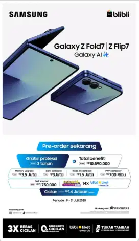 PRE ORDER NOW - Exclusive offer New galaxy AI Z Fold7 | Z Flip7