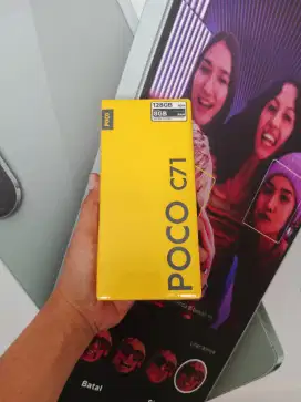 [ fast respon wa ] Poco C71 4/128 Garansi resmi 1thn