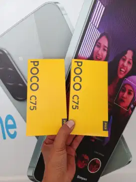 [ fast respon wa ] Poco C75 NFC 6/128 Garansi resmi 15bln
