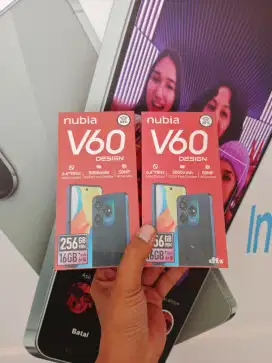 [ fast respon wa ] ZTE Nubia V60 Design 6/256 Garansi resmi 1thn