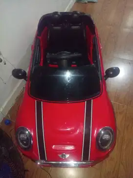 Mainan mobil aki mini cooper merk pmb