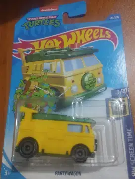 Jual Hot wheels seri ninja turtle
